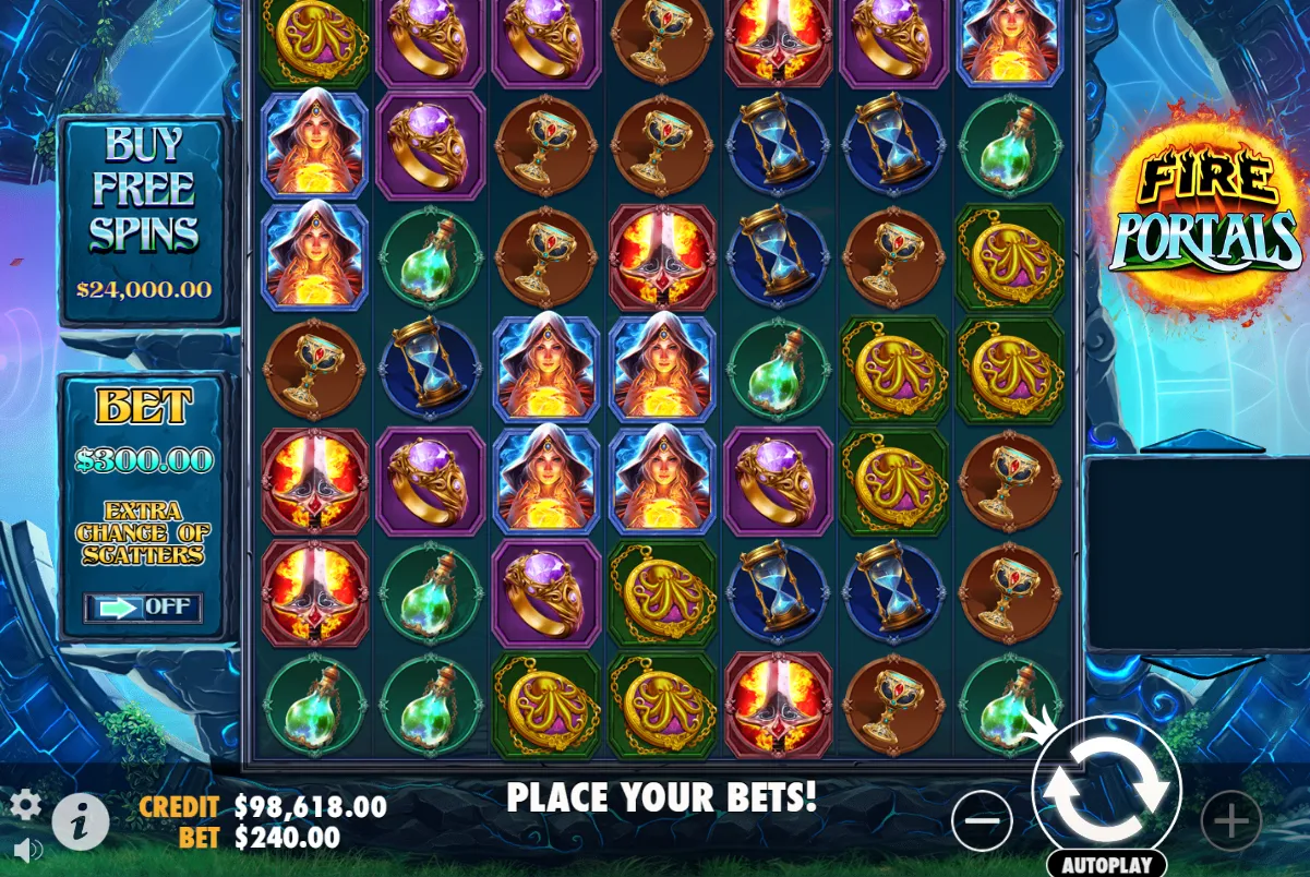 Fire Portals demo